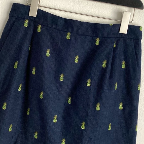 \J. Crew Factory\ Printed Basketweave Mini Skirt - Picture 3 of 14